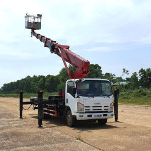xe nâng cao 24m boom lift