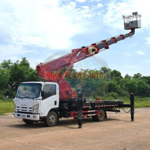 xe nâng lên cao 24m hãng isuzu
