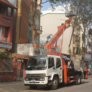 xe nâng người flatform truck hxj5140jgkql5