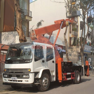 xe ô tô nâng người isuzu hxj5140jgkql5 cao 24m